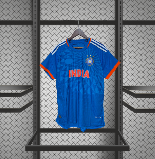 Customised India blue colour Jersey 2023 plyer edition