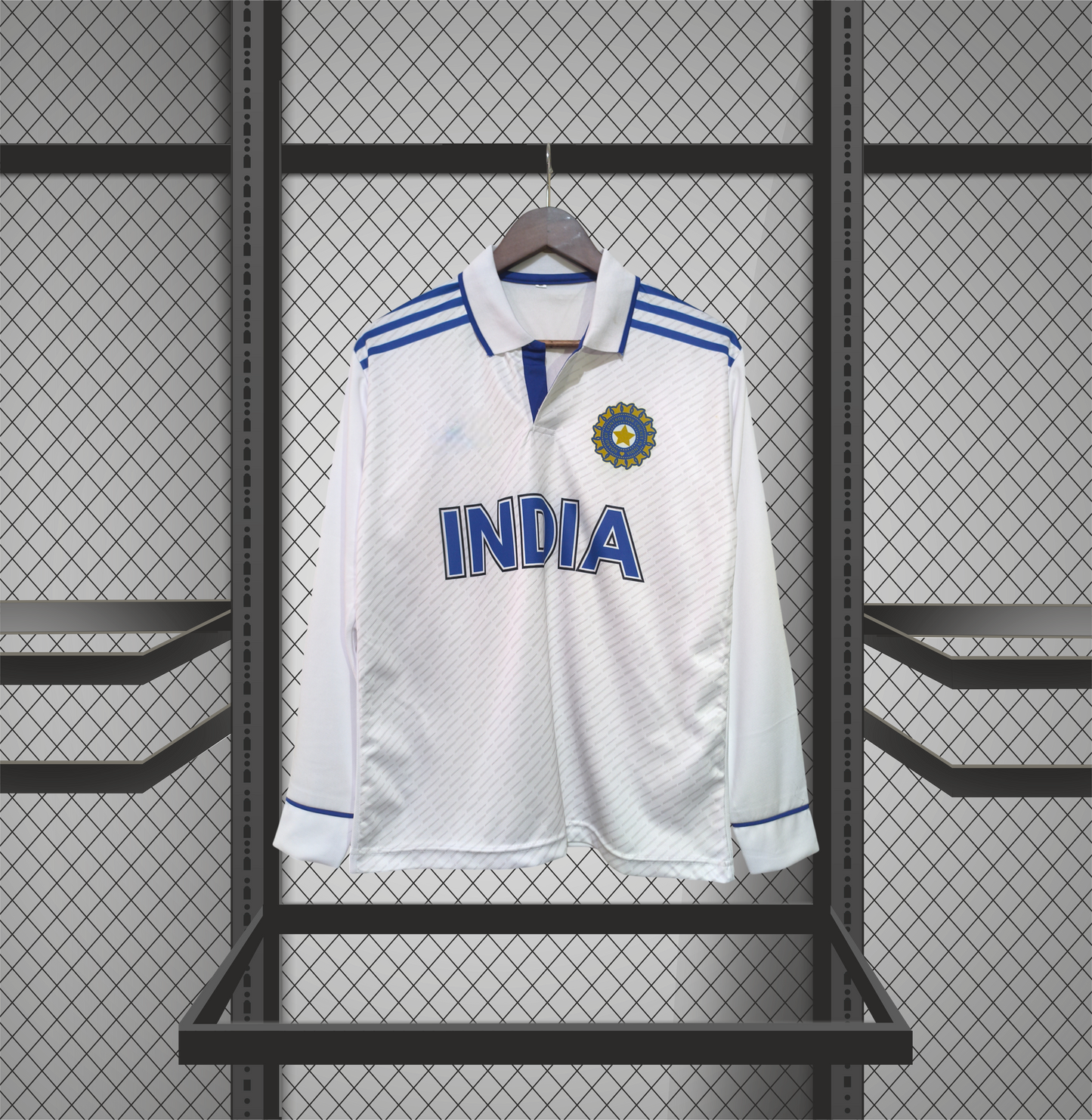 🏏 India Test Cricket Full Sleeve Jersey – Premium Fan Edition