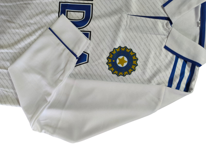 🇮🇳 Indian Cricket Team – Test Jersey (Customized & Signature Edition)